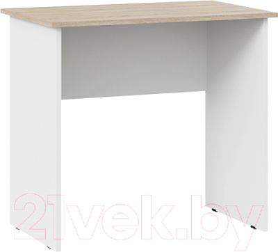 Письменный стол ТриЯ Тип 14 800 (дуб сонома/белый ясень) - фото