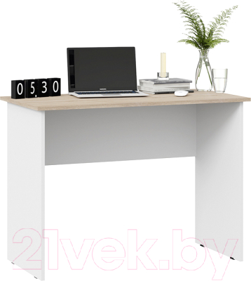 Письменный стол ТриЯ Тип 14 1000 (дуб сонома/белый ясень)