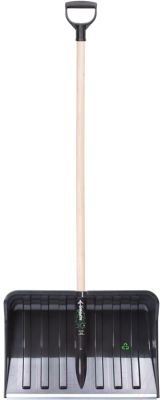 Лопата для уборки снега Prosperplast Alpinus Eco / ILT55-S411 (черный) - фото