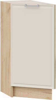 Шкаф-стол кухонный ТриЯ Белладжио 1Н3Т (дуб крафт золотой/софт панакота) - фото