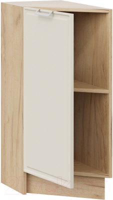 Шкаф-стол кухонный ТриЯ Белладжио 1Н3Т (дуб крафт золотой/софт панакота)