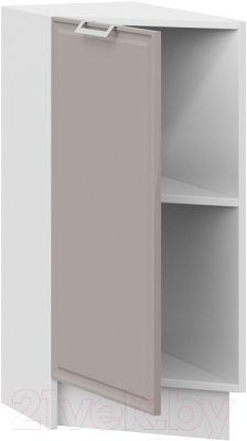 Шкаф-стол кухонный ТриЯ Белладжио 1Н3Т (белый/софт капучино)