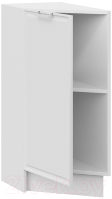 Шкаф-стол кухонный ТриЯ Белладжио 1Н3Т (белый/фон белый)