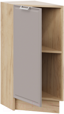 Шкаф-стол кухонный ТриЯ Белладжио 1Н3Т (дуб крафт золотой/софт капучино)