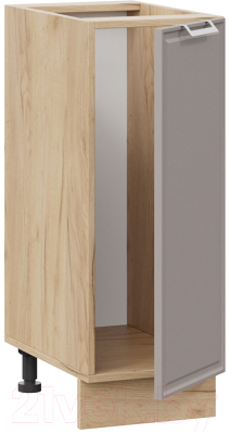 Шкаф-стол кухонный ТриЯ Белладжио 1Н3 (дуб крафт золотой/софт капучино)