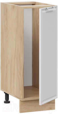 Шкаф-стол кухонный ТриЯ Белладжио 1Н3 (дуб крафт золотой/фон белый)