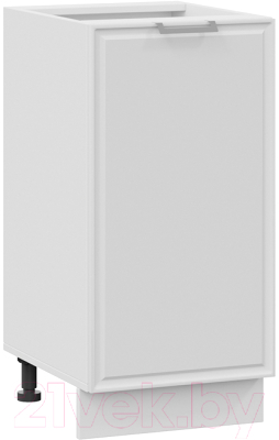 Шкаф-стол кухонный ТриЯ Белладжио 1Н4 (белый/фон белый) - фото