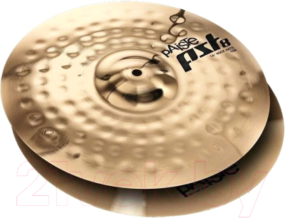 Набор тарелок для ударной установки Paiste PST 8 Reflector Rock Hats 0001803414 (2шт) - фото