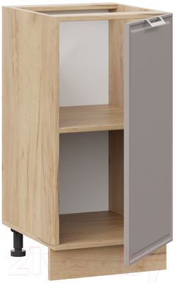 Шкаф-стол кухонный ТриЯ Белладжио 1Н4 (дуб крафт золотой/софт капучино)