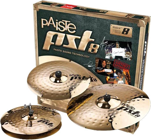 Набор тарелок для ударной установки Paiste PST 8 Universal Set 000180USET - фото