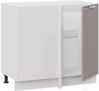 Шкаф под мойку ТриЯ Белладжио 1Н9У (белый/софт капучино)