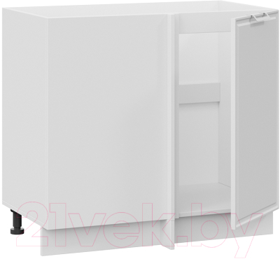Шкаф под мойку ТриЯ Белладжио 1Н9У (белый/фон белый)