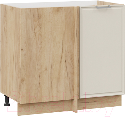 Шкаф под мойку ТриЯ Белладжио 1Н9У (дуб крафт золотой/софт панакота) - фото