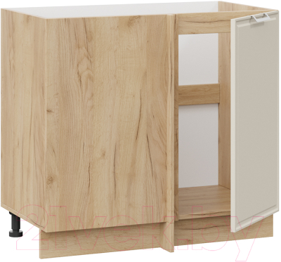 Шкаф под мойку ТриЯ Белладжио 1Н9У (дуб крафт золотой/софт панакота)
