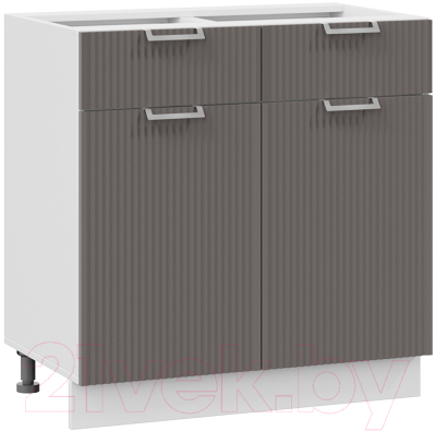 Шкаф-стол кухонный ТриЯ Кимберли 1Н8Я1 (белый/муссон) - фото