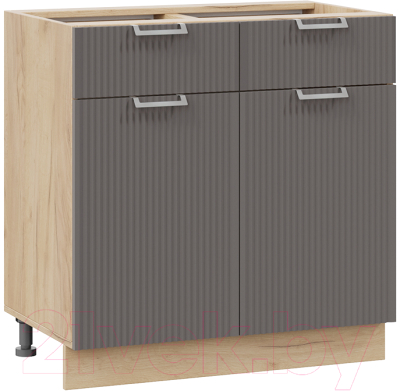 Шкаф-стол кухонный ТриЯ Кимберли 1Н8Я1 (дуб крафт золотой/муссон) - фото