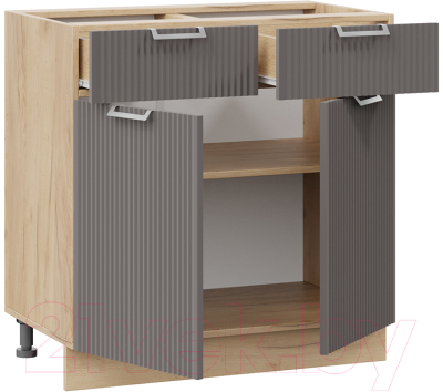 Шкаф-стол кухонный ТриЯ Кимберли 1Н8Я1 (дуб крафт золотой/муссон)