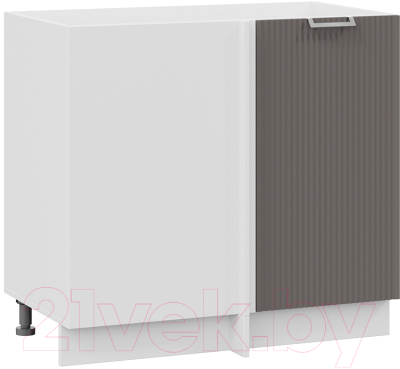 Шкаф под мойку ТриЯ Кимберли 1Н9У (белый/муссон) - фото
