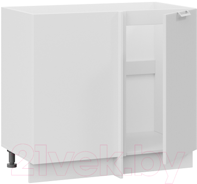 Шкаф под мойку ТриЯ Кимберли 1Н9У (белый/сноу)