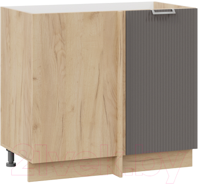 Шкаф под мойку ТриЯ Кимберли 1Н9У (дуб крафт золотой/муссон) - фото