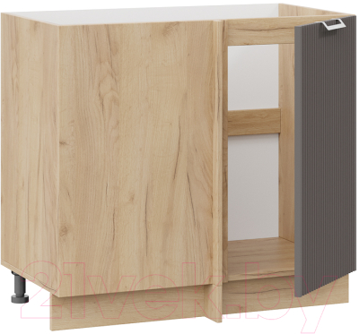 Шкаф под мойку ТриЯ Кимберли 1Н9У (дуб крафт золотой/муссон)