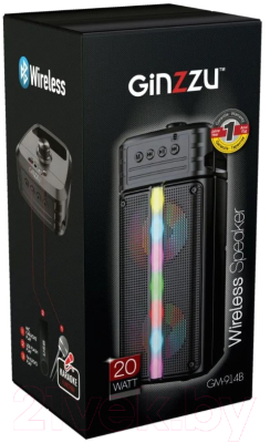 Портативная колонка Ginzzu GM-914B