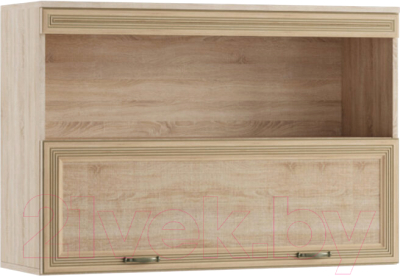 Полка Тэкс Ливорно ЛН-3 (дуб сонома) - фото