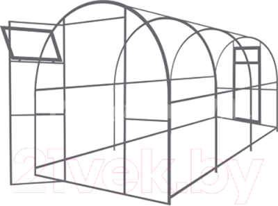 Каркас теплицы Садовод Двушка - фото