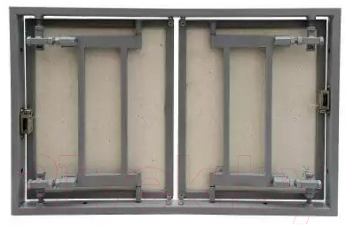 Люк под плитку Lukoff ST двухдверный 80x40