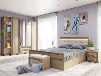 Шкаф Тэкс Ливорно ЛШ-24 3-х створчатый (дуб сонома)