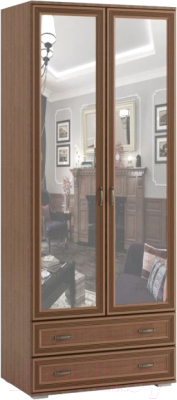 Шкаф Тэкс Ливорно ЛШ-23 2-х створчатый с зеркалом - фото