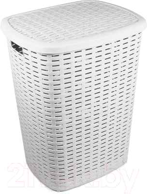 Корзина для белья Verde Белая - фото