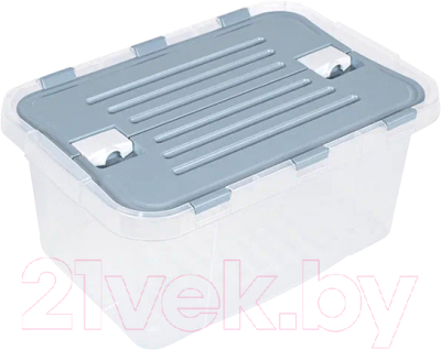 Контейнер для хранения Verde Серый (10л) - фото