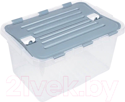 Контейнер для хранения Verde Серый (18л) - фото