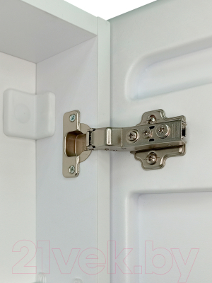 Шкаф с зеркалом для ванной Континент Reflex Led 50x80