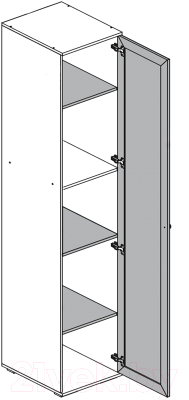Шкаф-пенал Тэкс Ричард РШ-22 правый