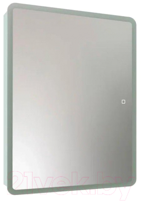 Шкаф с зеркалом для ванной Континент Emotion 50x80