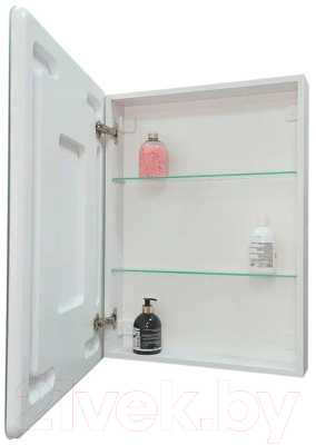 Шкаф с зеркалом для ванной Континент Emotion 50x80