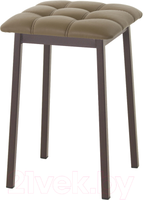 Табурет AMC Comfort 7К2.4 (кожзам какао/коричневый) - фото