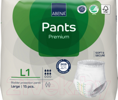 Подгузники для взрослых Abena Pants L1 Premium - фото