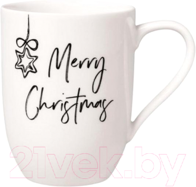 Кружка Villeroy & Boch Statement. Merry Christmas / 10-1621-9674 - фото