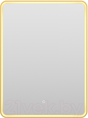 Зеркало Brevita Mercury MER-Rett6-060/80-gold