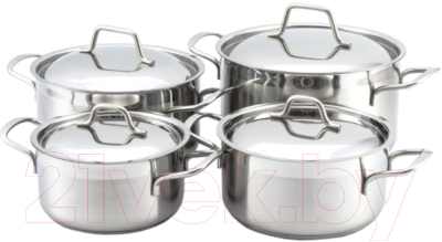 Набор кастрюль Кухар Крокус Классика КК1-004М - фото