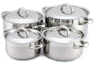Набор кастрюль Кухар Крокус Традиция КК2-004М - фото