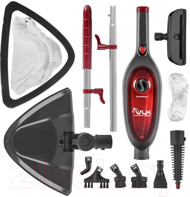 Пароочиститель VLK Rimmini 8100 (черный/красный)