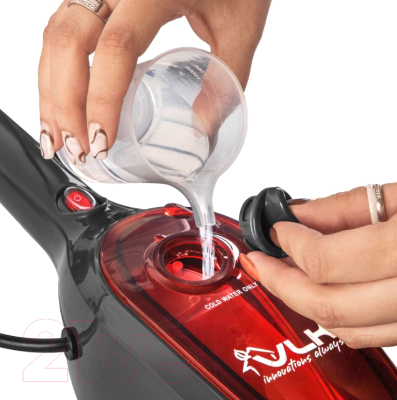 Пароочиститель VLK Rimmini 8100 (черный/красный)