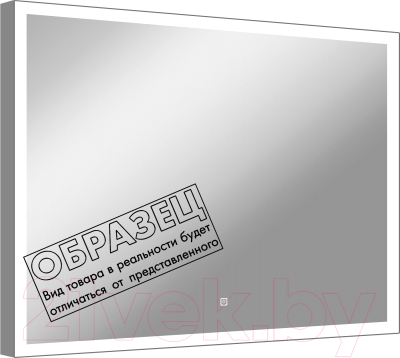 Зеркало Континент Sting Led 120x80 (с подогревом и часами) - фото