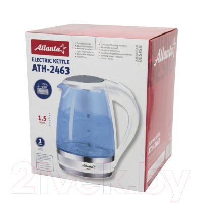 Электрочайник Atlanta ATH-2463 (белый)