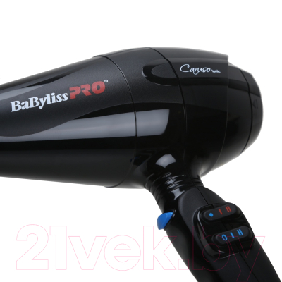 Профессиональный фен BaByliss Caruso Ionic BAB6510IRE (черный)