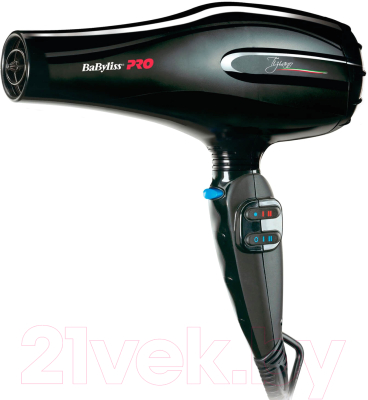 Профессиональный фен BaByliss Tiziano BAB6330RE (черный)